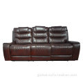 3+2+1 Electric Recliner Sofa Top Grain Leather Recliner Sofa Electric Recliner Sofa Supplier